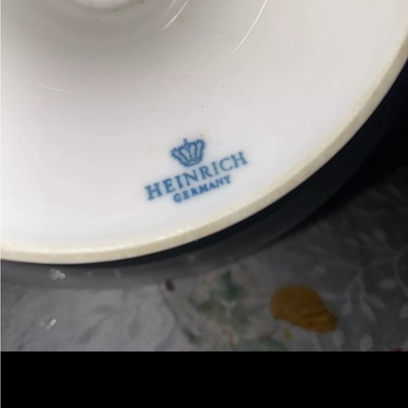 Heinrich Germany Sigma Primavera Pedestal Cake Stand Vibrant Spring‎ Floral - Picture 4 of 6